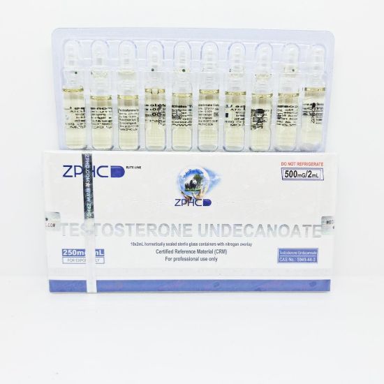Picture of Testosterone Undecanoate 250mg/ml 2ml amp ZPHC